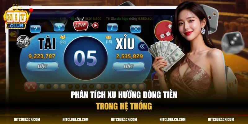 Phân tích xu hướng dòng tiền trong hệ thống
